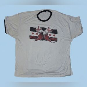 AEW CM Punk "Best In The World" Ringer T-Shirt - 3X